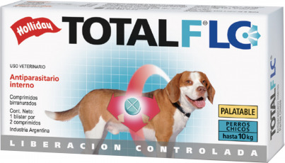 Desparasitante para Perros Total FULL LC - Perros Chicos - 2 comprimidos